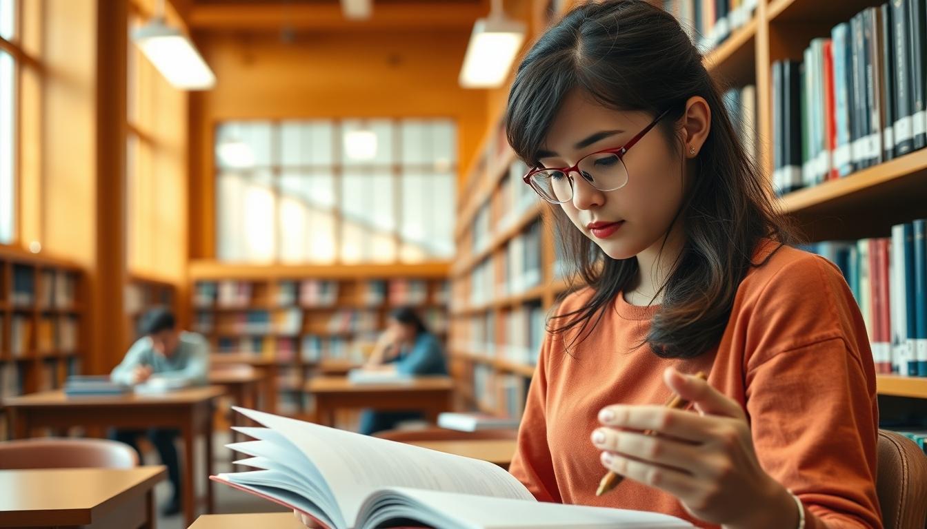 Modern university campus for students